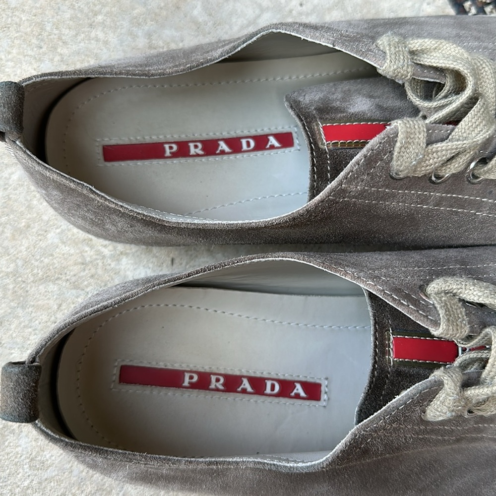 PRADA Suede Sneaker - Picture 5 of 11